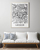 plakaty Plakat mapa Londynu 4