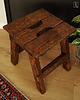 stołki drewniany, rustykalny taboret KARCZMATEUSZ 7