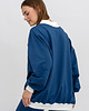bluza bez kaptura damska Bluza ,,COMFORT" denim 3