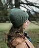 czapki damskie Przejściowa czapka  bawełna merino COSY oliwkowa 2