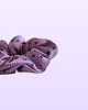 gumki do włosów Scrunchie fiolet mama i córka 4