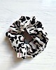 gumki do włosów Scrunchie w panterkę 1