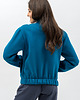 kurtki damskie Kurtka dresowa ,,HANA" petrol 3