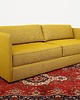 sofy i szezlongi Sofa żółta, skandynawski design, lata 00 5