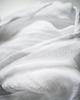 obrusy i serwetki Bieżnik Lniany Muślin PURE WHITE 5