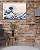 plakaty PLAKAT wielka fala w Kanagawie Hokusai Katsushika 1