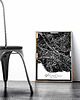 plakaty Plakat Gliwice mapa 2