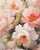 plakaty Peonie - Plakat - Olej, Boho, Abstrakcja 1