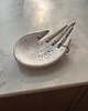 pojemniki na biżuterię Ceramiczna Łapka Handmade Talerzyk na Biżuterię Niebieskie Ciapki 3
