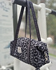 torby na ramię Żakardowa torebka bagietka w panterkę Szara 4