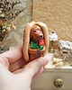 figurki i rzeźby Jamnik Hot dog 3