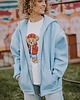 bluza z kapturem damska Bluza oversize rozpinana Rodney Teddy dla mamy i taty 1