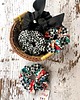 gumki do włosów Pela' SCRUNCHIE " Claire" w kratkę 8