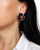 kolczyki soutache Kolorowe Lentinki- kolczyki soutache 1