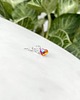 kolczyki swarovski Kolczyki - kryształy Swarovski -Serduszka z pomarańczy 2