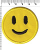 naszywki na ubrania Naszywka termo przylepna Emoji uśmiechnięta 1
