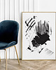 plakaty Plakat Black white gray - różne formaty 1