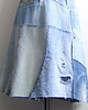 spódnice maxi Patchworkowa spódnica jeans r.40 3