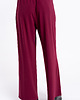 spodnie materiałowe damskie Spodnie Alex Burgund 1