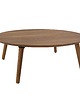 meble - stoły i stoliki - stoliki kawowe Stolik Kawowy Contrast SLICE - Dąb/Czarne Nogi 7