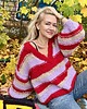 swetry damskie Sweter oversize 3