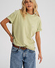 t-shirt damskie Koszulka damska OVERSIZE Washed Matcha 4