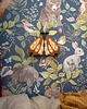 lampy do pokoju dziecka Drewniana Lampka Ćma - Brown 5