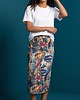 spódnice midi Spódnica midi Mudra L/40 w kolorowy wzór pop art z twarzą Auri Lili 2