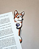 zakładki do książek Zakładka do ksiązki Corgi Pembroke 1