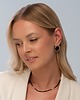 bransoletki - inne Złote owalne kolczyki w stylu vintage Paraiso Elarisse 2