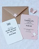 kartki scrapbooking Różowe motyle. Zaproszenia urodzinowe z motylem 3