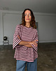 t-shirt damskie Tshirt Chillout brown & pink 2