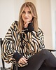 bluza z kapturem damska Bluza oversize Nina zebra 7
