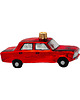 bombki Bombka choinkowa szklana ręcznie malowana: Fiat 125p: czerwony 1