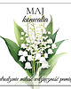bransoletki z kamieni naturalnych Bransoletka MAJ szmaragd, konwalia 2