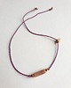 bransoletki na sznurku Bransoletka BOHO sznurkowa bordowa, rodonit, hematyt 1
