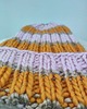 czapki damskie Wełniana czapka WOOLLY PINK & ORANGE 3