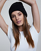 czapki damskie Czapka Premium Cotton Beanie Black 3