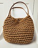 torby na ramię Torba na Ramię "Boho Weave Bag" kolor Karmelowy ze złotą nitką 1