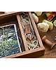 księgi gości i albumy ślubne Drewniane pudełko na zdjęcia + pendrive 16 GB 1