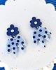 kolczyki z masy plastycznej Kolczyki LEAF dots 1