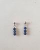 kolczyki z kamieniami Kolczyki DROPSY MINI lapis lazuli, stal 1