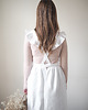 fartuchy kuchenne Lniany fartuszek retro PURE WHITE 4