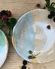 patery i talerze Ręcznie wykonany zestaw półgłębokich talerzyków 22cm 3