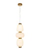 lampy wiszące Lampa wisząca BRILLA-3 LED złota 23 cm 1