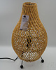lampy stołowe Lampa naturalna, rattanowa 1
