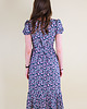 sukienki midi damskie Sukienka zakładana midi kwiatki NADIA 5