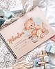 Chrzest - inne MIŚ PASTELOWY drewniany personalizowany album pamiątka chrztu 4