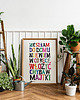 plakaty MAJTKI plakat dla Niej kolorowa typografia erotyczna Grafika dla Pani Domu 2