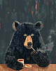 plakaty Plakat - weed bear 1